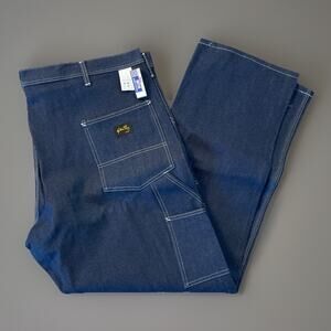 Men's Stan Ray Original Painter Pants Denim Size 48 X 34 Rare Size USA Made 5